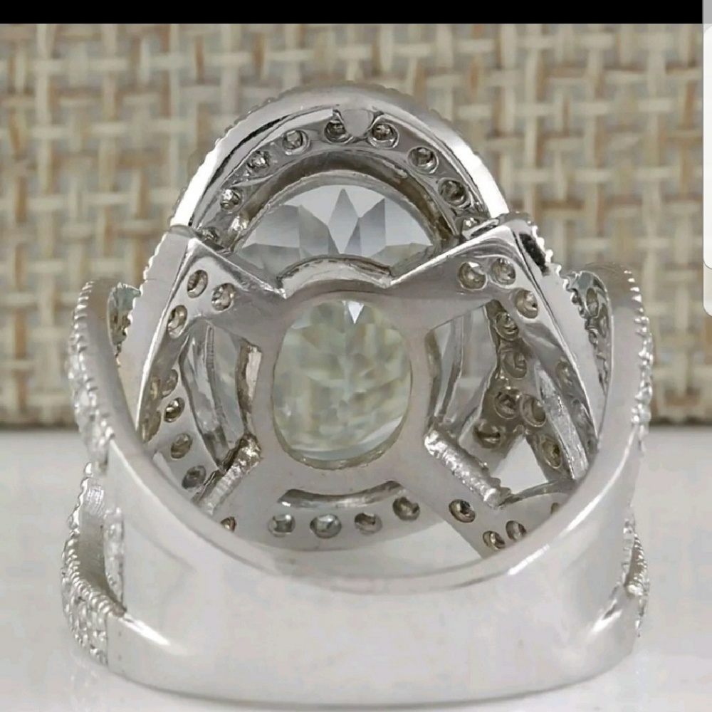 925 sterling silver aquarium ring - Picture 5 of 7